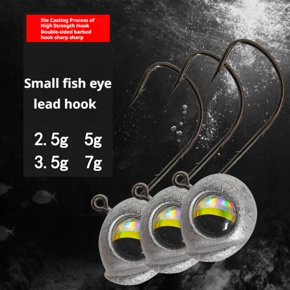 Fishing Hook Size - 10 stuks 2.5g 3.5g 5g Jig