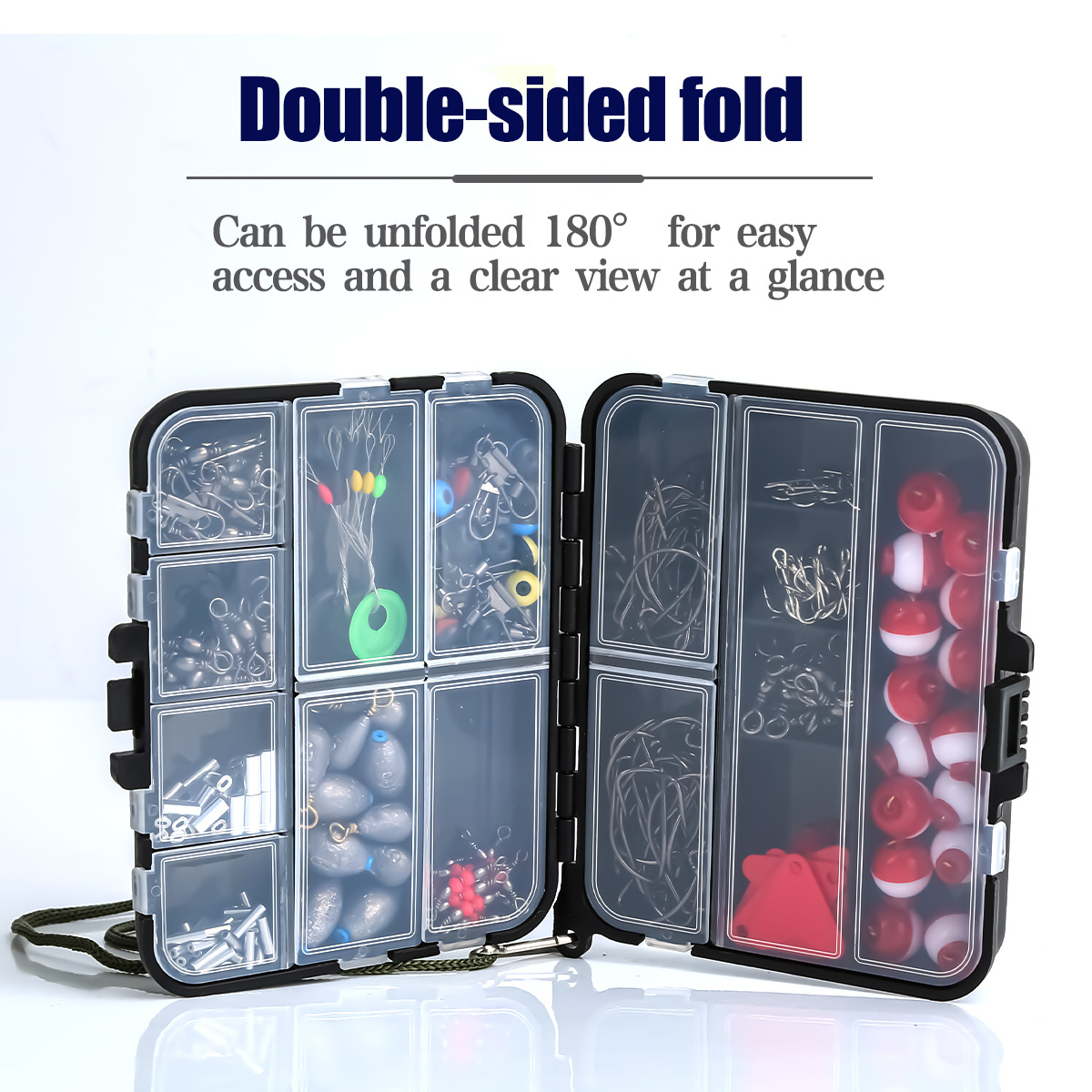 263-delige visuitrustingsset m - Fishing Hook Box recensie en prijs