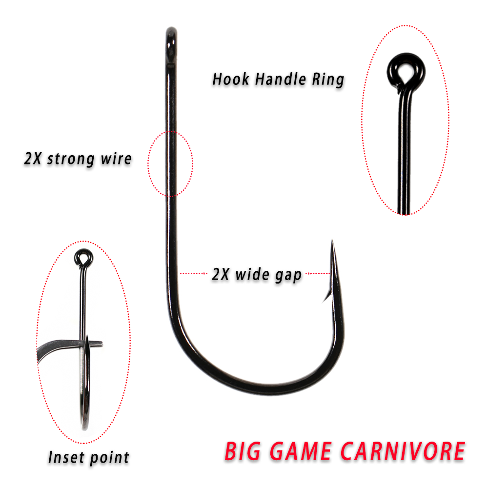 Vampfly Carbon Staal Prikkeldr - Fishing Hook Offset recensie en prijs