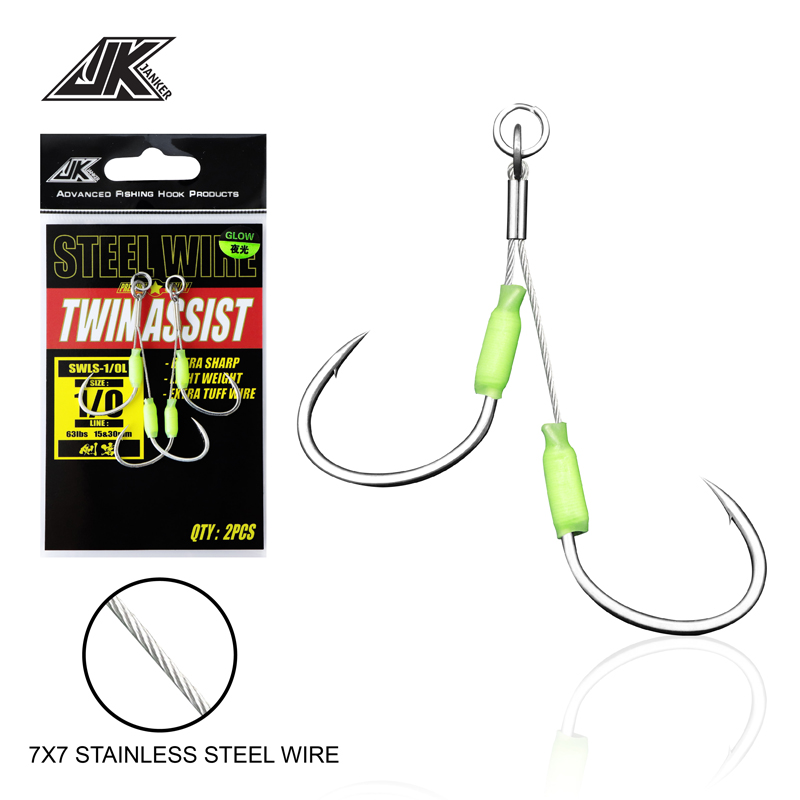 JK 3PACK Slijtvaste Jigging Ha - Fishing Hook Offset recensie en prijs