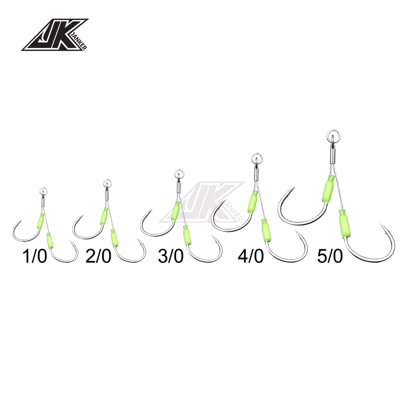 JK 3PACK Slijtvaste Jigging Ha - Fishing Hook Offset recensie en prijs