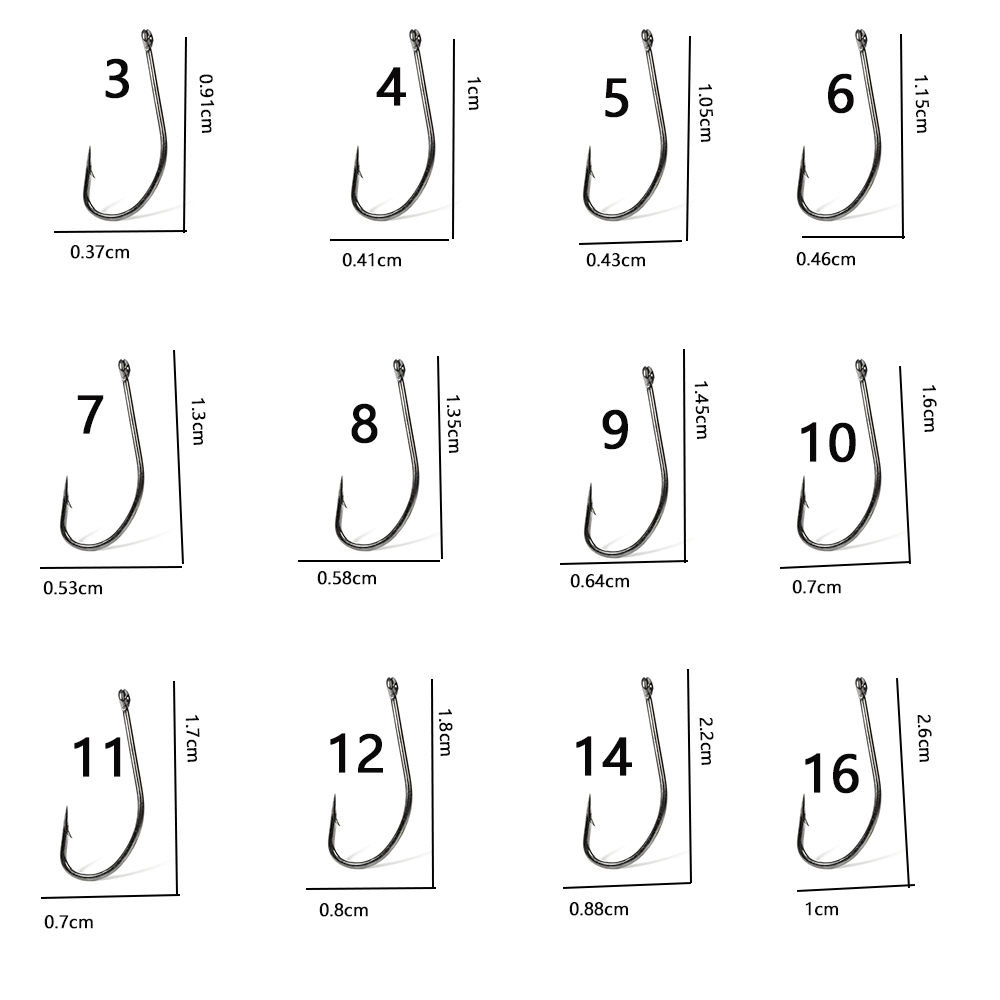 1 Pack LS-9939 Vishaken Zoutwa - Fishing Hook Assortment recensie en prijs