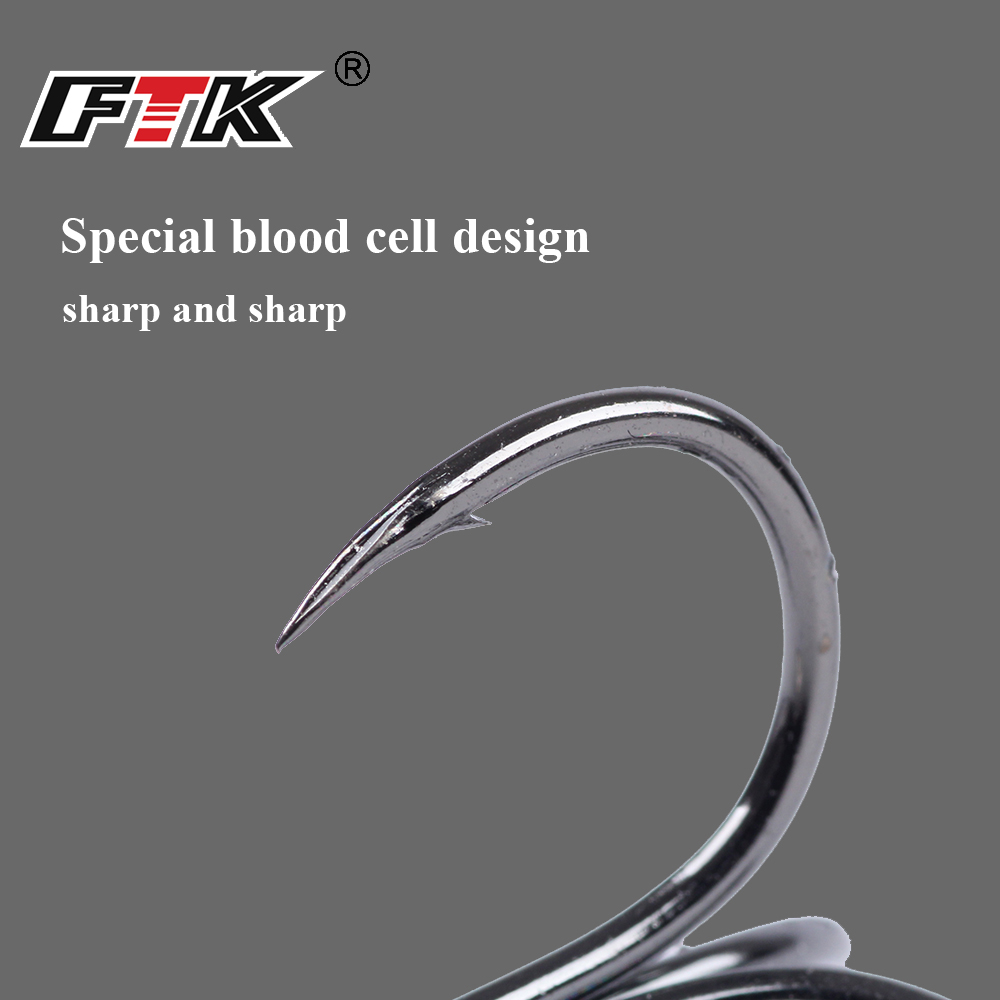 FTK 15-20 stks Vernietigd Dreg - Fishing Hook Offset recensie en prijs
