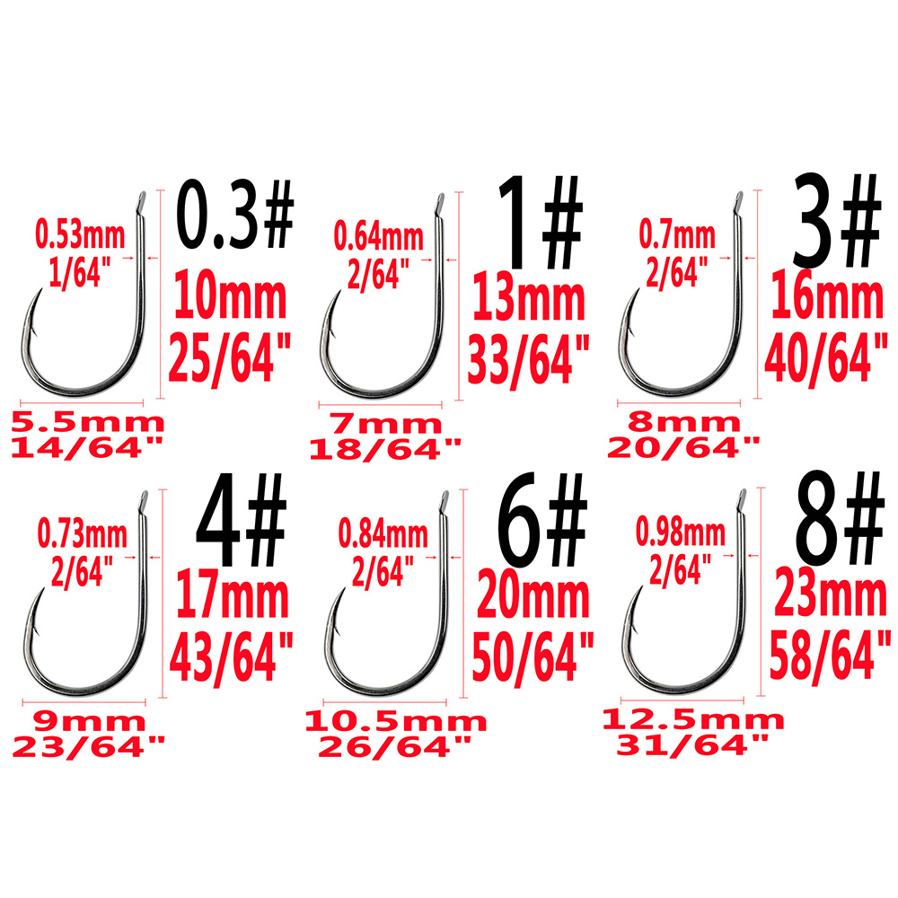 240 Stks/doos Prikkeldraad Vis - Fishing Hook Offset recensie en prijs
