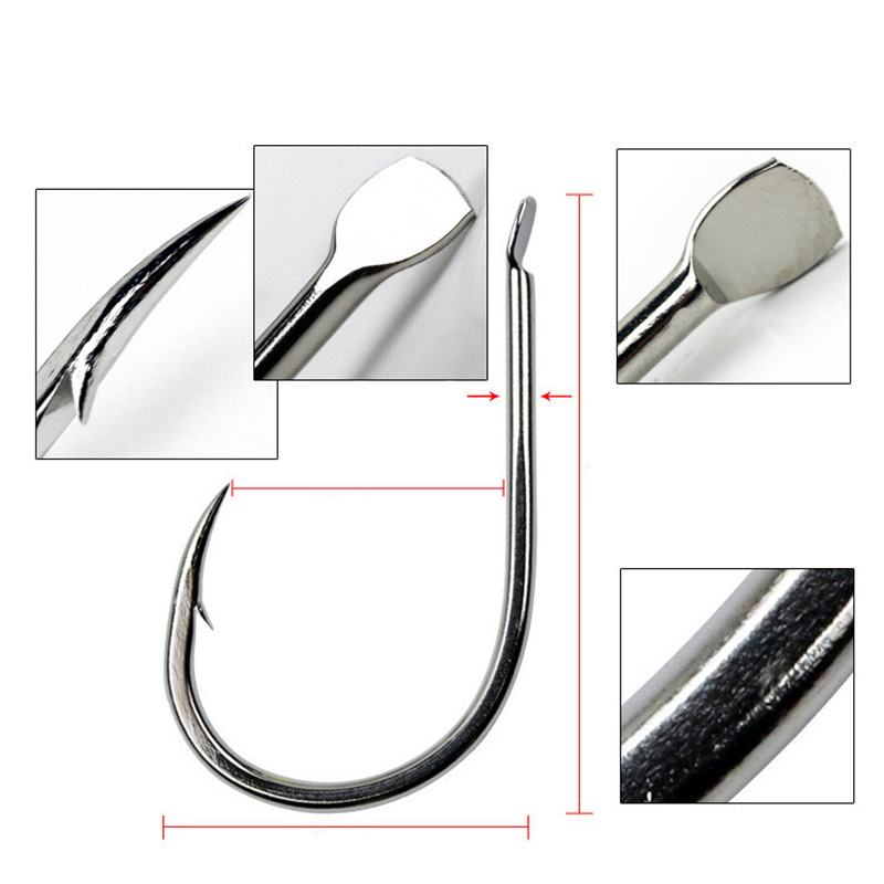 240 Stks/doos Prikkeldraad Vis - Fishing Hook Offset recensie en prijs