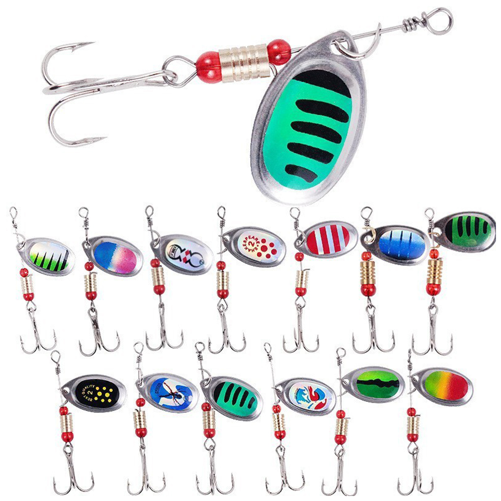 30 stuks metalen lepelspinners - Fishing Hook Treble recensie en prijs