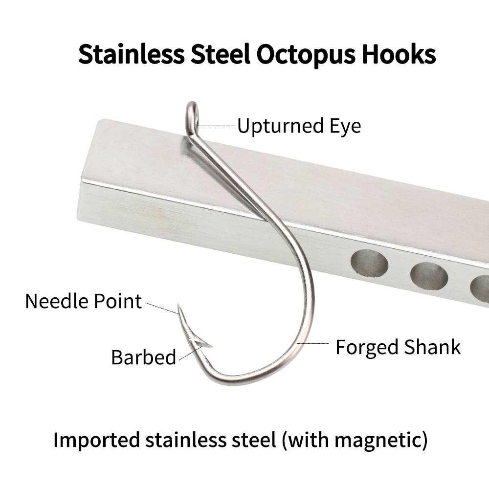 Ellllv Rvs Octopus Haak Zoutwa - Fishing Hook Offset recensie en prijs
